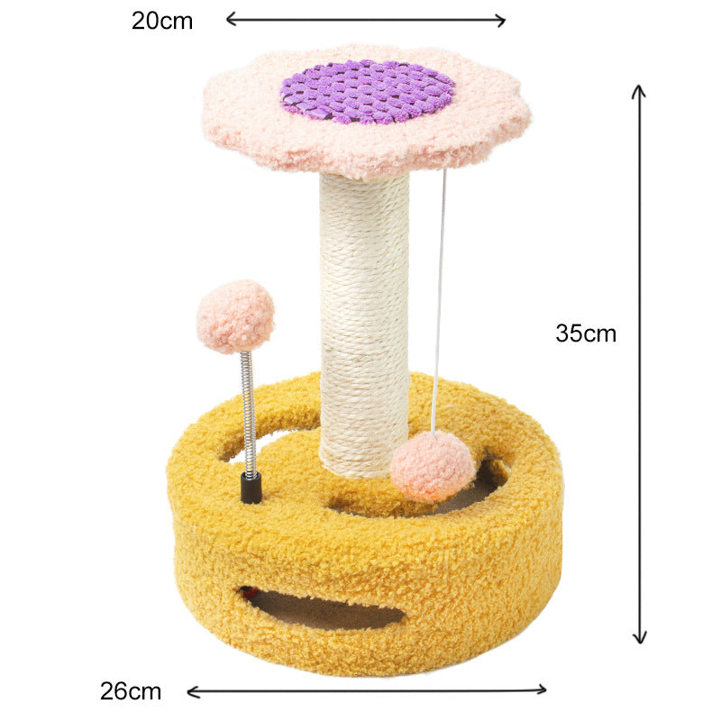 Small Toy One-piece Cat Scratcher