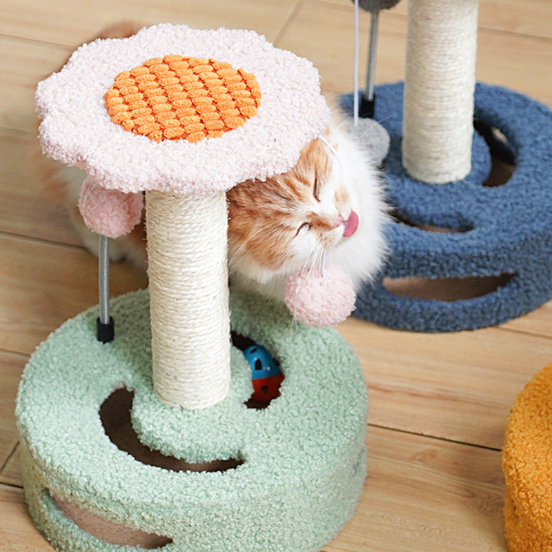 Small Toy One-piece Cat Scratcher