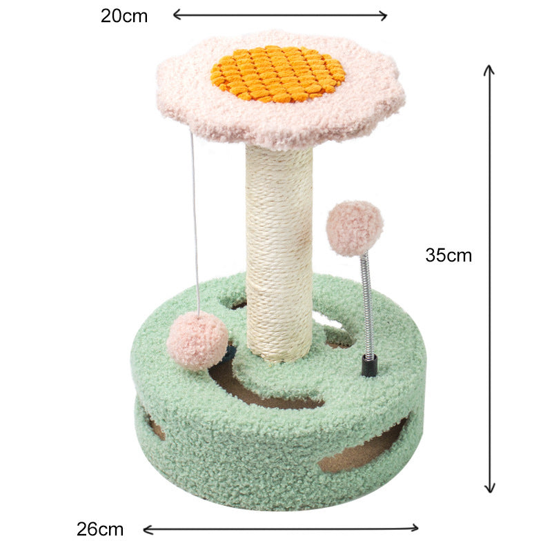 Small Toy One-piece Cat Scratcher