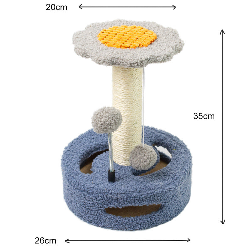 Small Toy One-piece Cat Scratcher