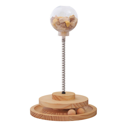Cat Treats Dispenser  Cat Toy Cat Nips Spring Toy